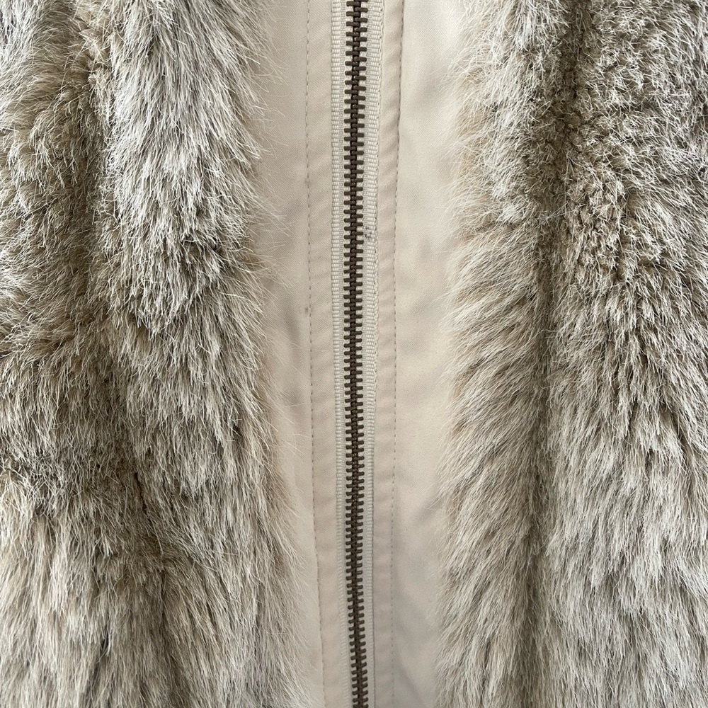 Blue Studio Faux Fur Coat - Picture 10 of 12